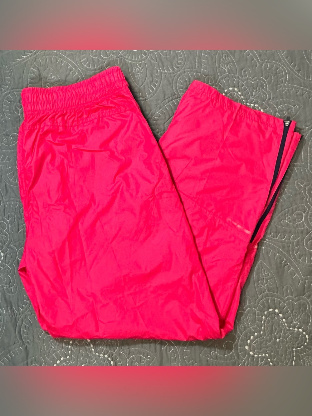 Danskin Now Women’s Pink Windpant Joggers Size XL